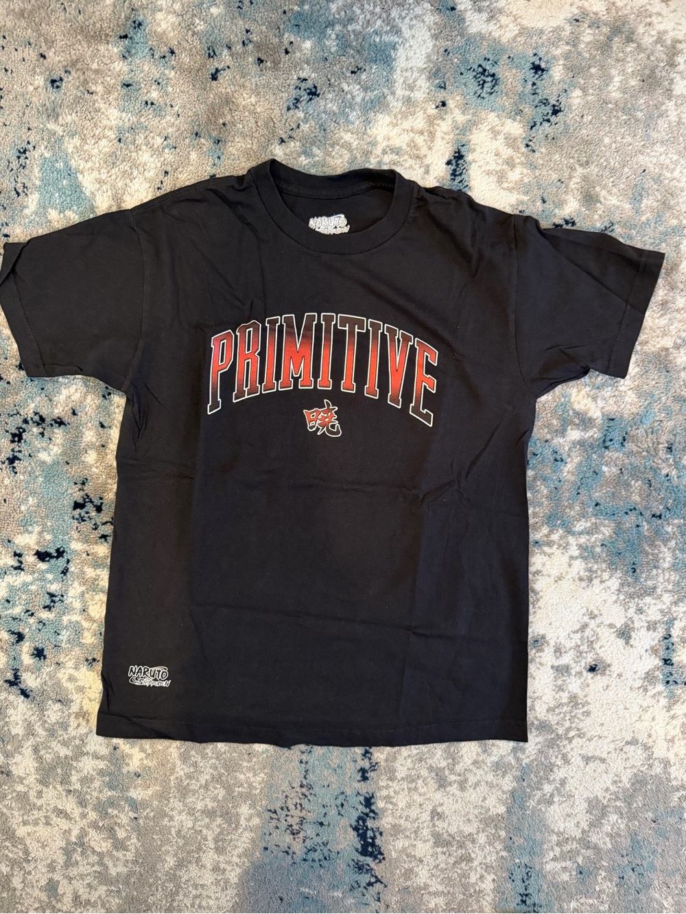 Primitive x Naruto Shippuden Men’s M Black Double-Sided Itachi Kisame Tee